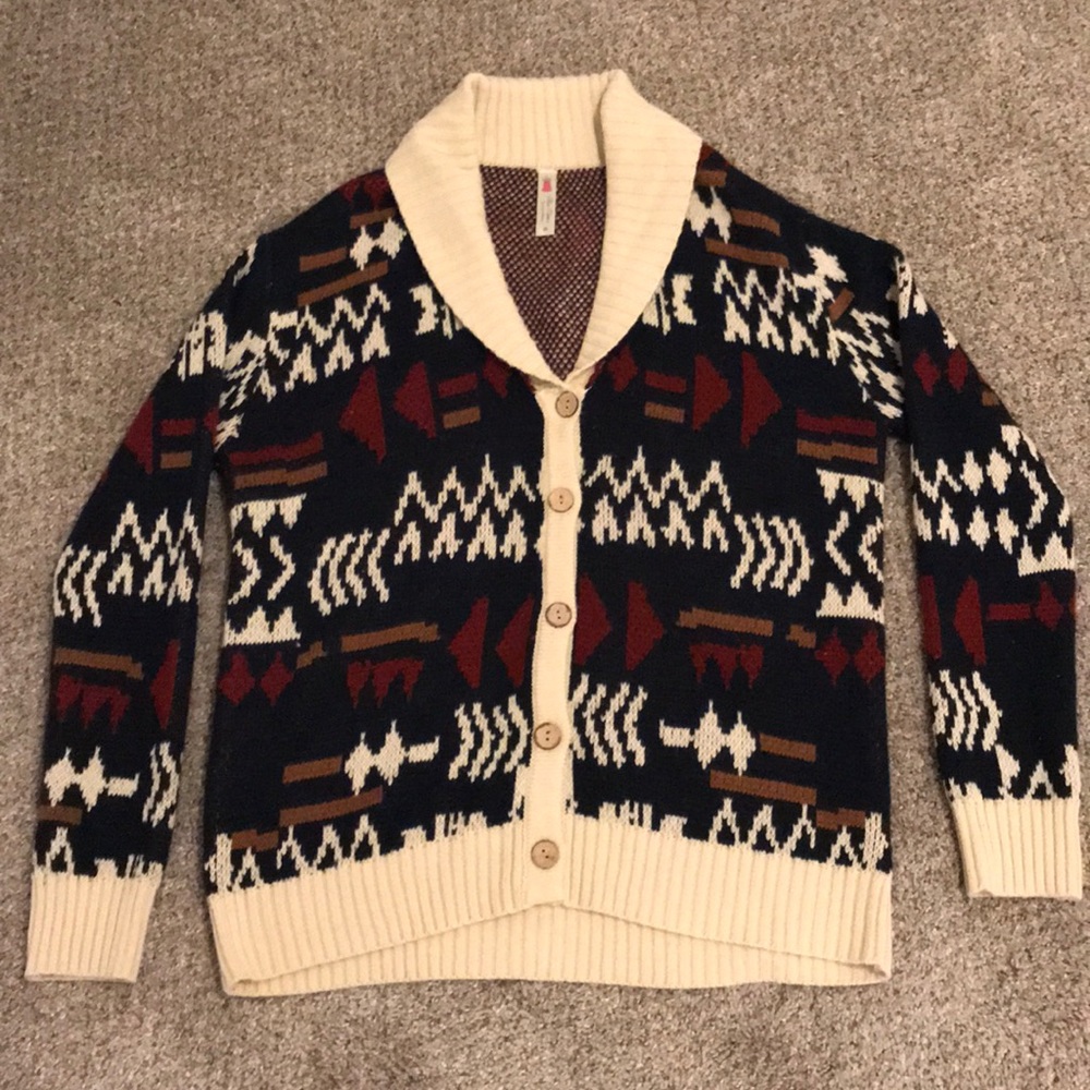 Button Up Winter Cardigan